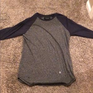 PAC Sun 3/4 sleeve baseball tee